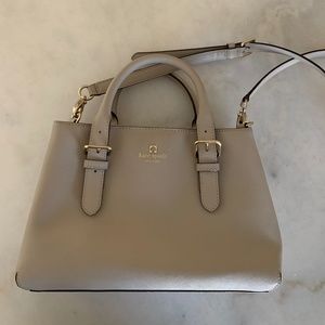 Kate Spade Taupe Medium Crossbody Purse